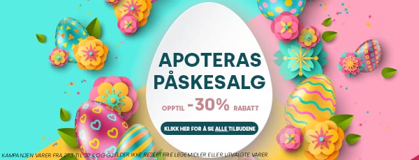 Påskesalg i apoteket!